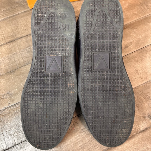 LOUIS VUITTON LV Damier Cobalt Frontrow Sneakers Lace Up Mens EU 9.5 US 10.5 Men - Picture 6 of 8